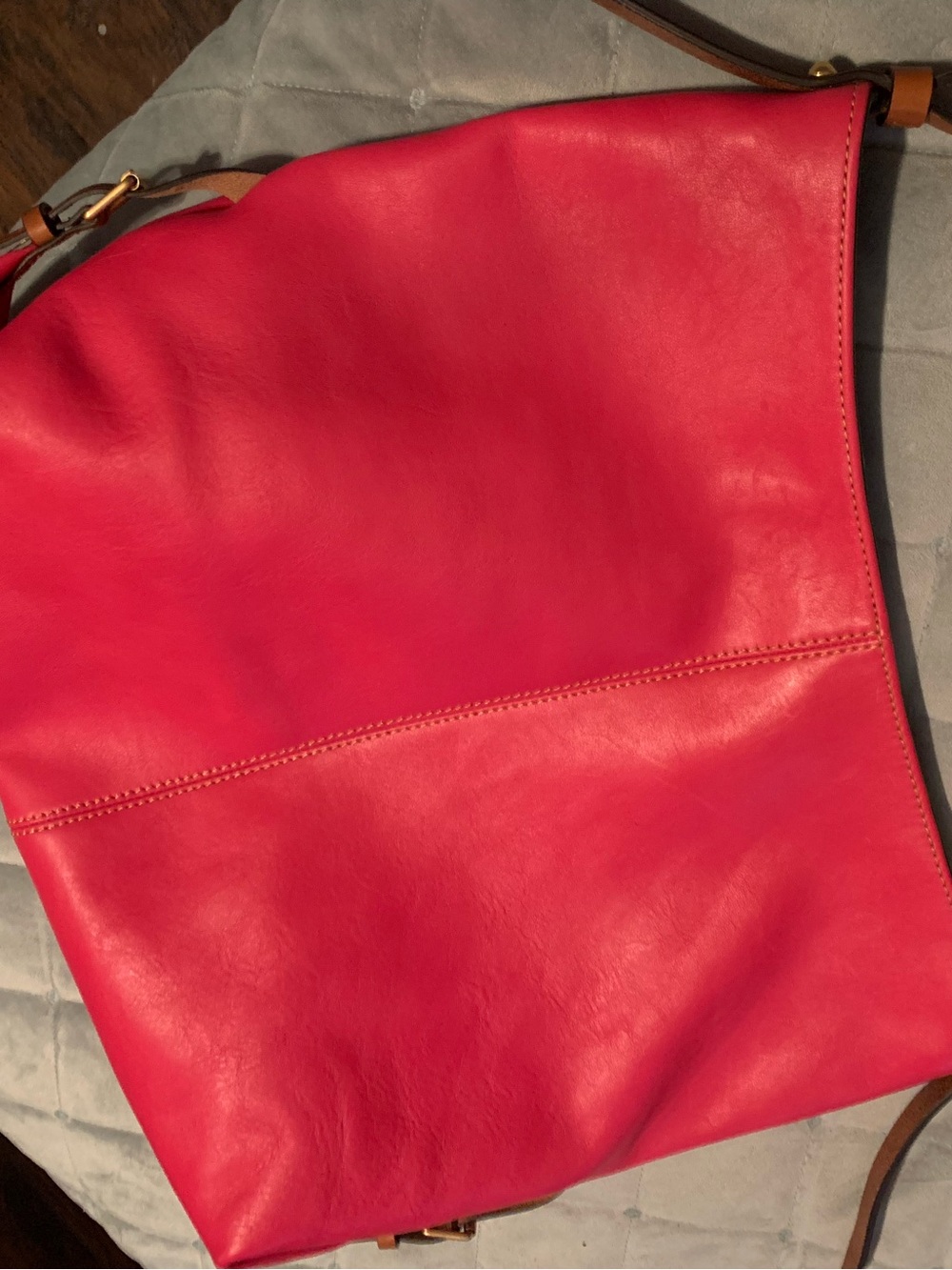 Rooney Bourke Pink Leather Shoulder Bag - Picture 5 of 5